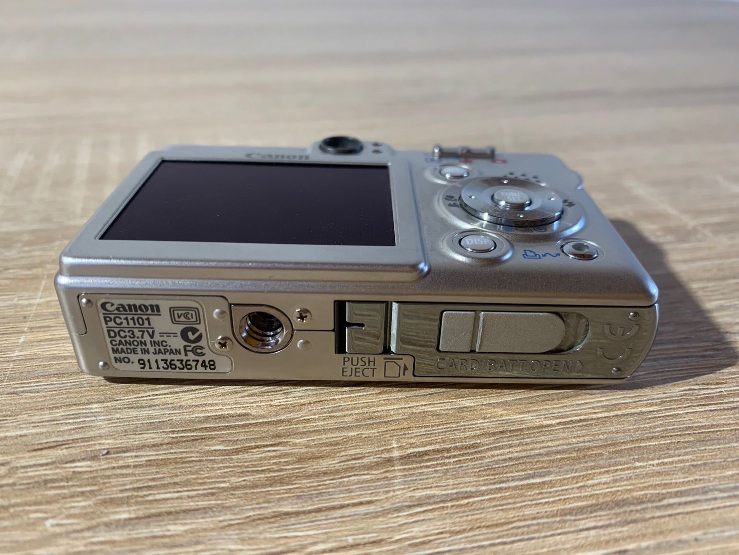  7516 Canon IXY DIGITAL 50 シルバー デジカメ コンパクトデジタルカメラ デジタルカメラ