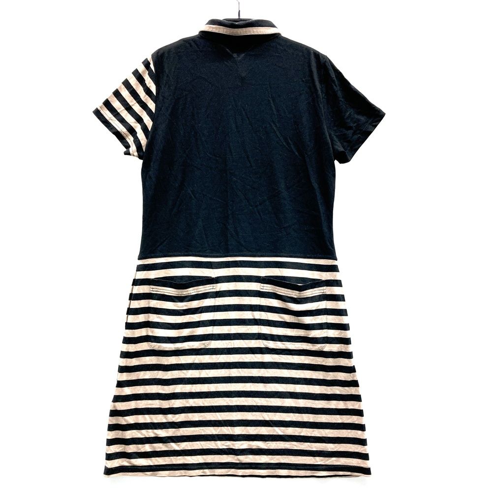サイズ：38 LANVIN SPORT ランバン スポール 半袖ワンピース ボーダー