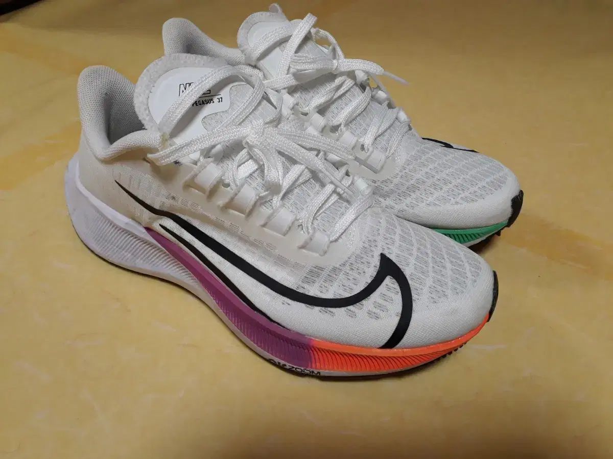 255 NIKE ナイキ ペガサス37 バイオレット ランニングシューズ bq 9646-103