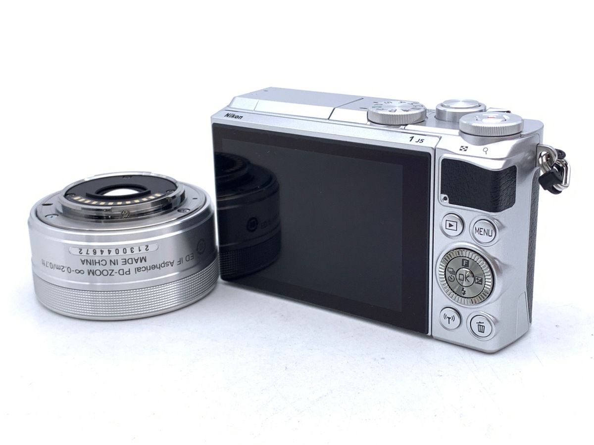 中古】 【並品】 ニコン Nikon1 J5 標準パワーズームレンズキット