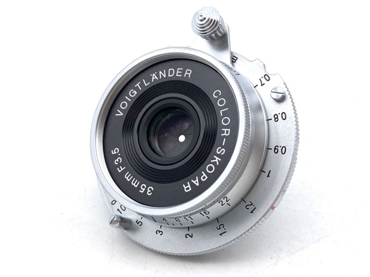  コシナ フォクトレンダー COLOR SKOPAR 35 mm F 3 5 Aspherical VM シルバー その他 カメラ