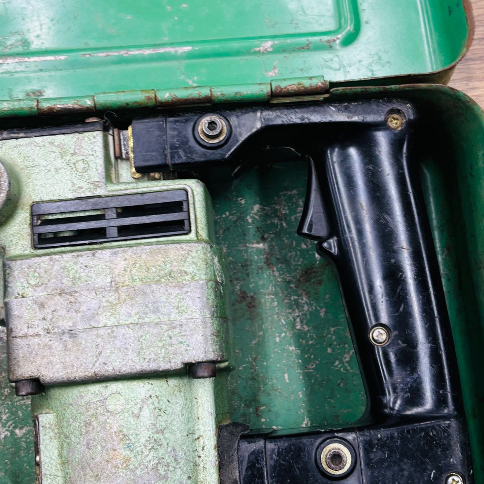 動作良好 HIKOKI 日立 電動ハンマー H 41 ブルポイント2本付き