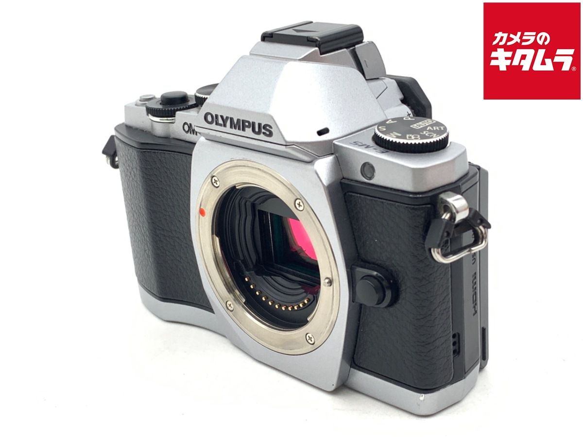 並品 オリンパス OM D E M 5 ボディ シルバー