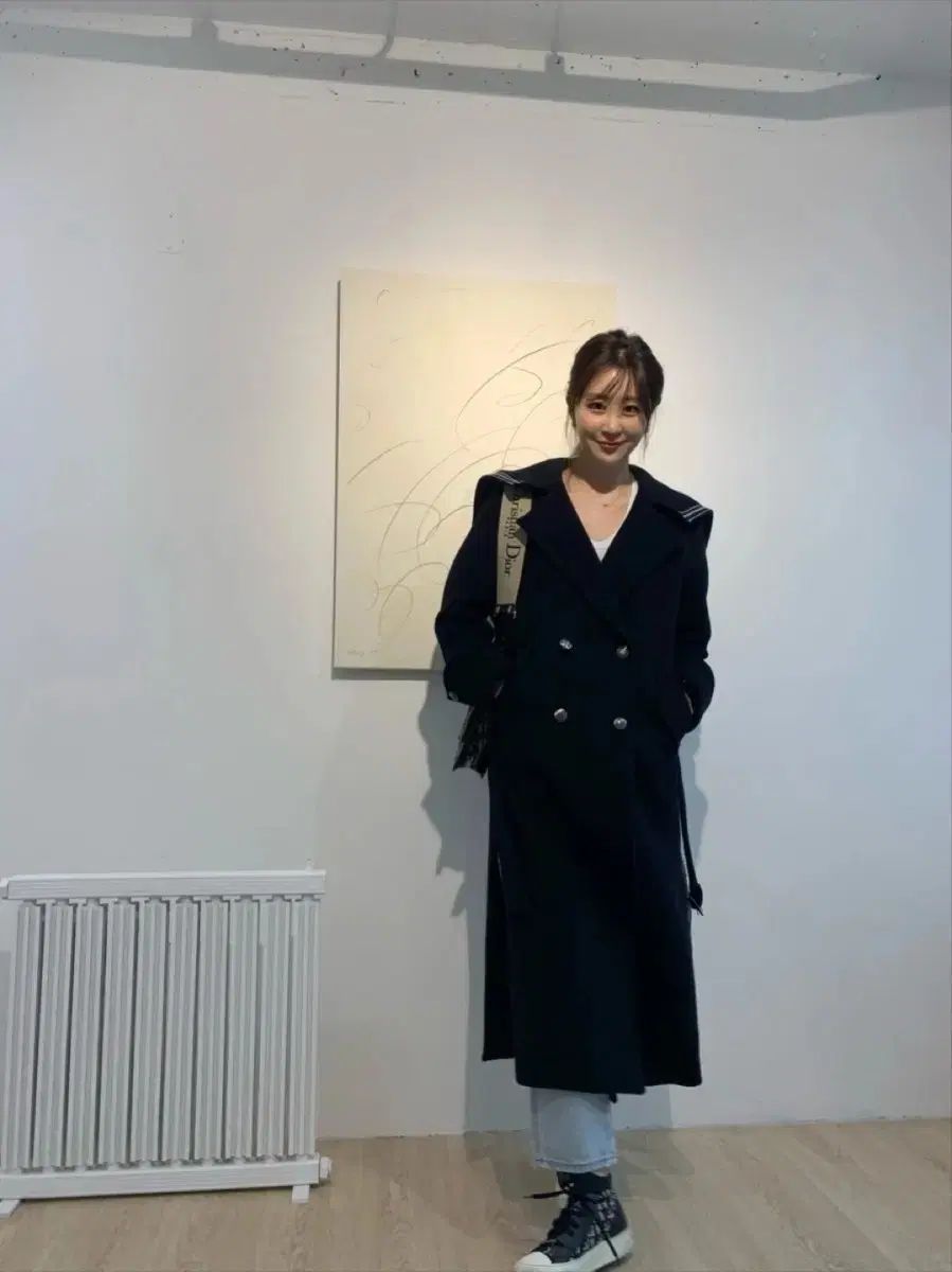 BLUMIN セーラー ロングコート