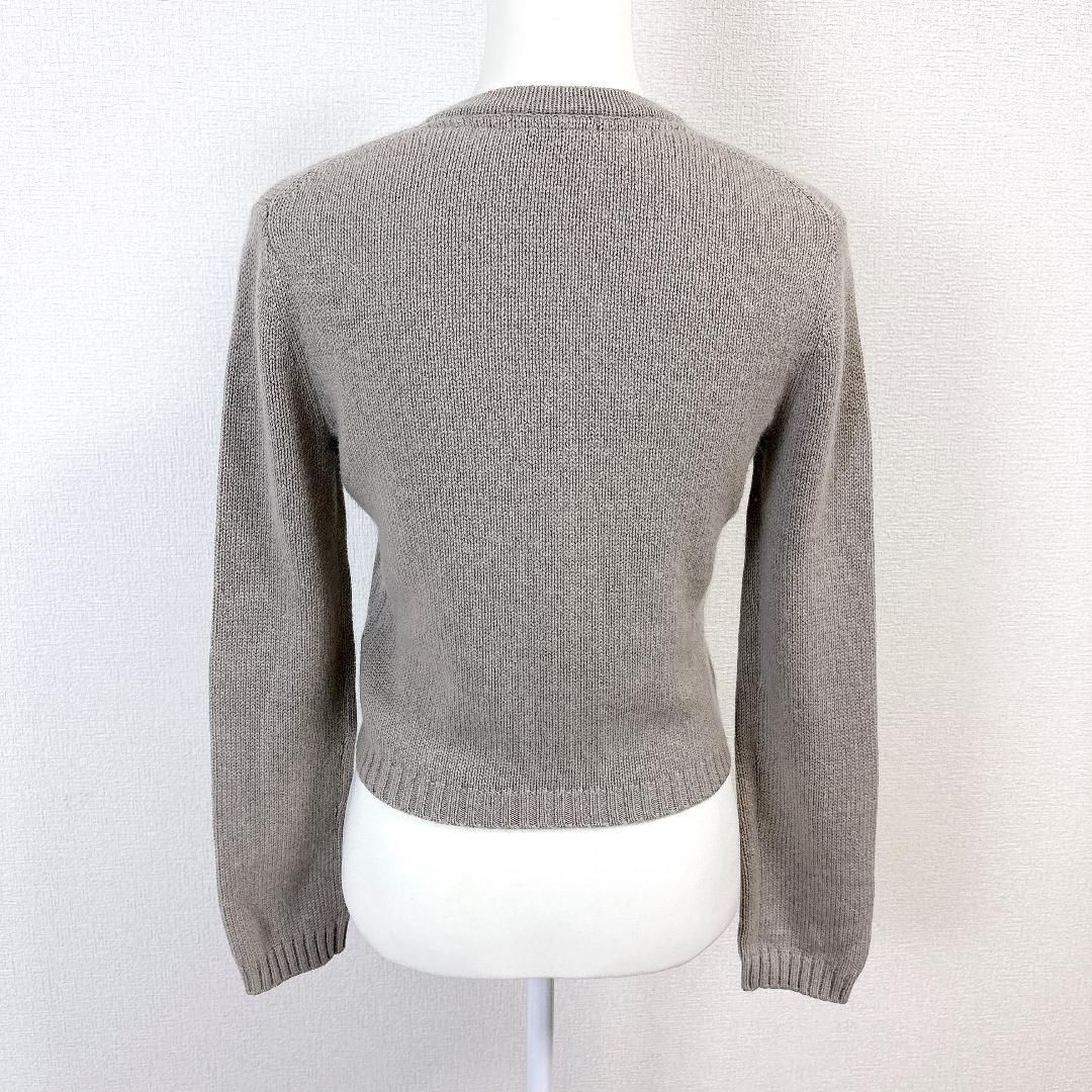 美品BURBERRY LONDON カーディガン カシミヤ混 1 ケーブルニット