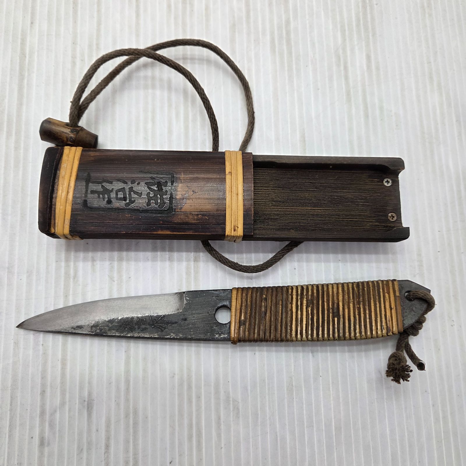 1 S01106 佐治作 漁師マキリ 武士 ナイフ アウトドア サバイバル ミニタリー 刃物