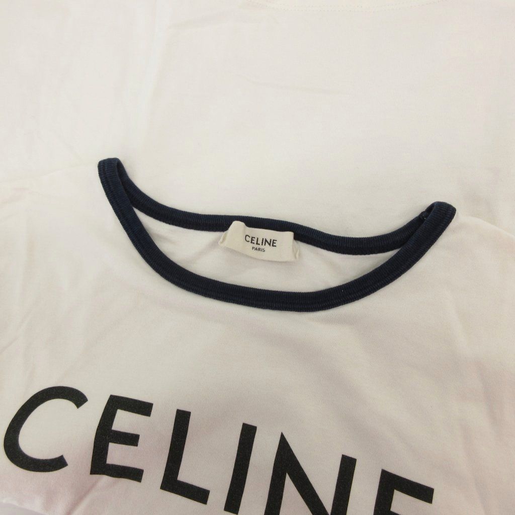 セリーヌ CELINE トリオンフ プリント Tシャツ コットンジャージー