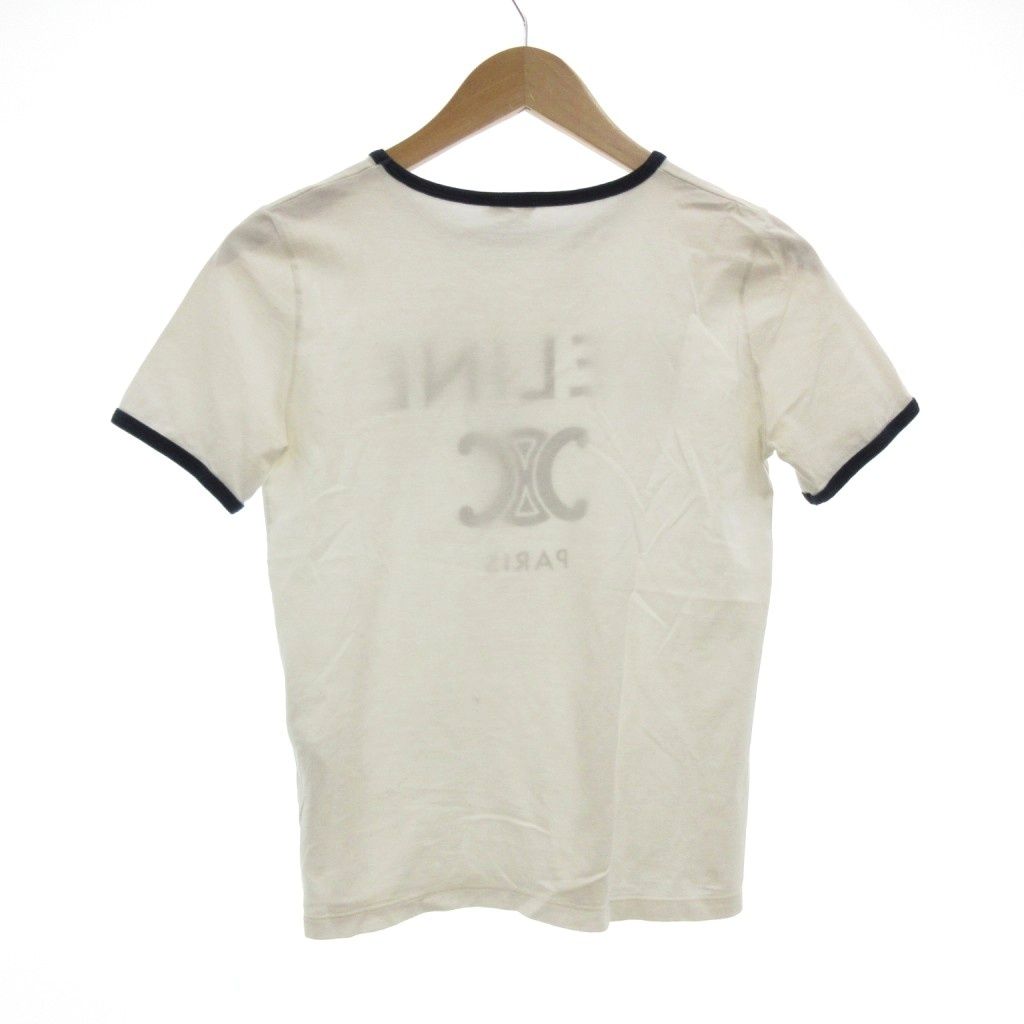 セリーヌ CELINE トリオンフ プリント Tシャツ コットンジャージー