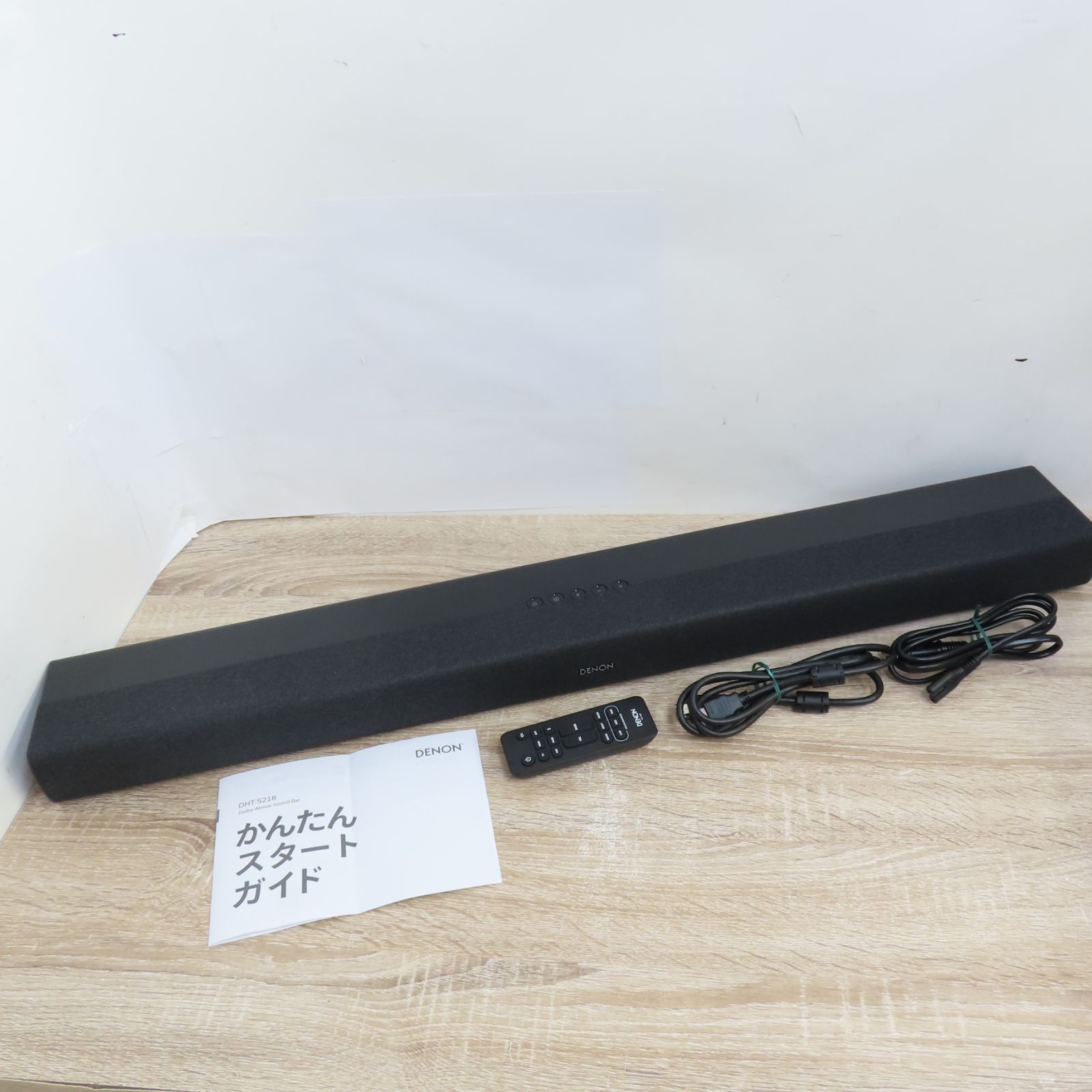 DENON DHT S 218 サウンドバー 製 デノン デュアルサブウーファー Dolby Atmos