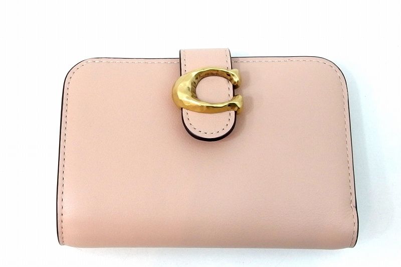 228969 COACH コーチ タビー ウォレット レザー財布 C金具 CCA 98 ベージュ