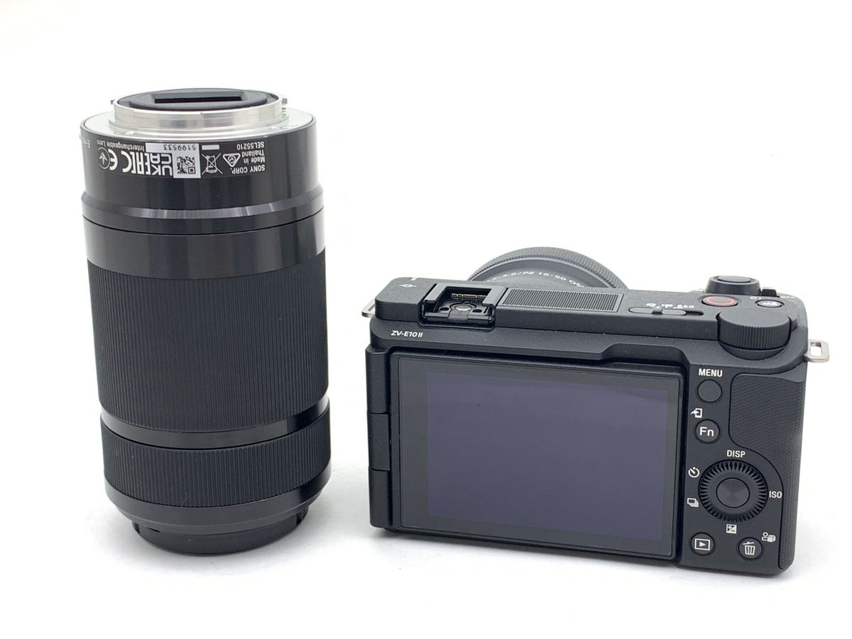 ソニー VLOGCAM ZV E 10 II ダブルズームレンズキット ブラック M 2 X B