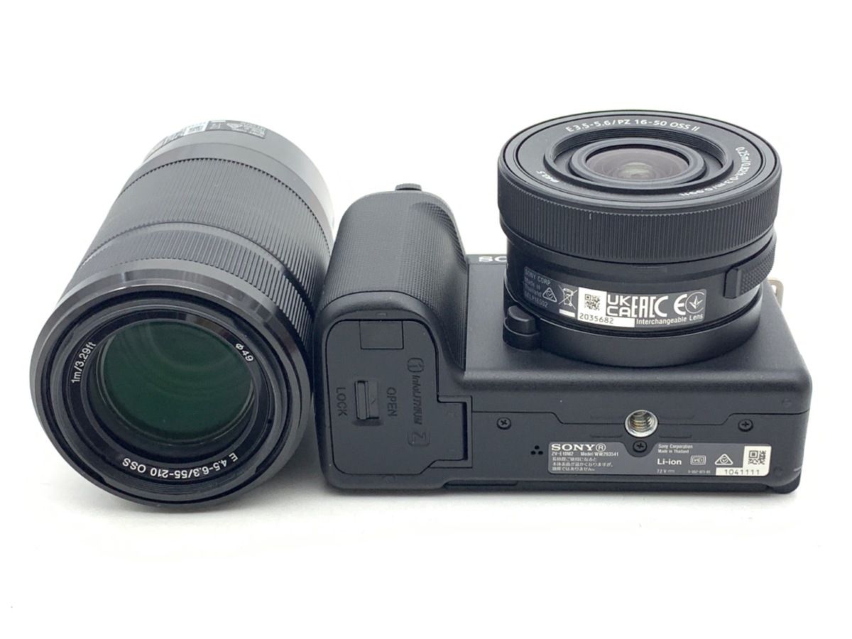  並品 ソニー VLOGCAM ZV E 10 II ダブルズームレンズキット ブラック M 2 X B ミラーレス一眼 デジタルカメラ