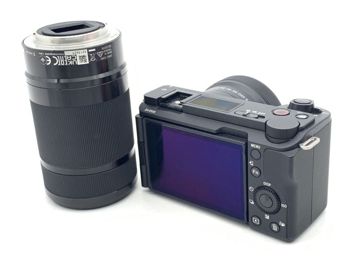 並品 ソニー VLOGCAM ZV E 10 II ダブルズームレンズキット ブラック M 2 X B