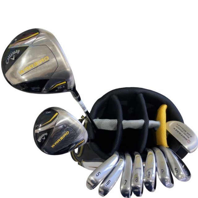 キャロウェイ WARBIRD 2016 10 S キャディバッグ付き クラブセット CS スチール フレックスS メンズ 男性用 右利き 右用 Cランク ゴルフクラブ