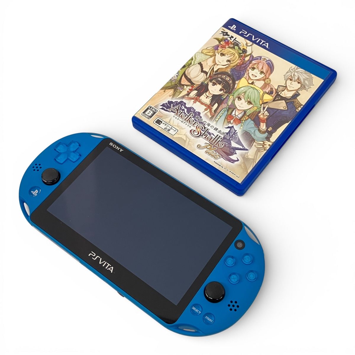 SONY PS Vita PCH-2000 本体 シャリーのアトリエ Plusソフトセット ソニー プレステ ヴィータ ゲーム機