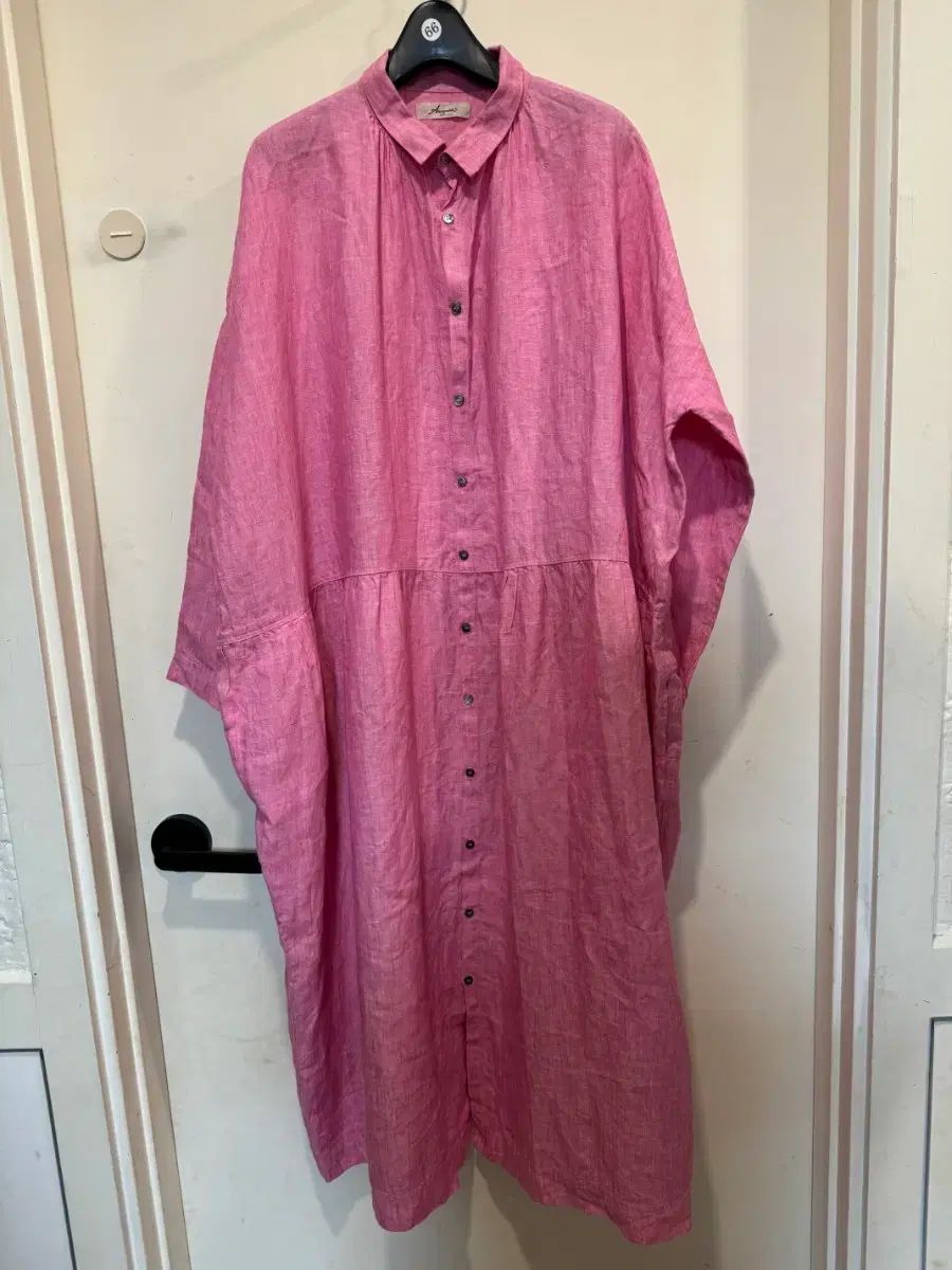 ichi antiquites イチアンティーク リネン ロング丈ワンピース