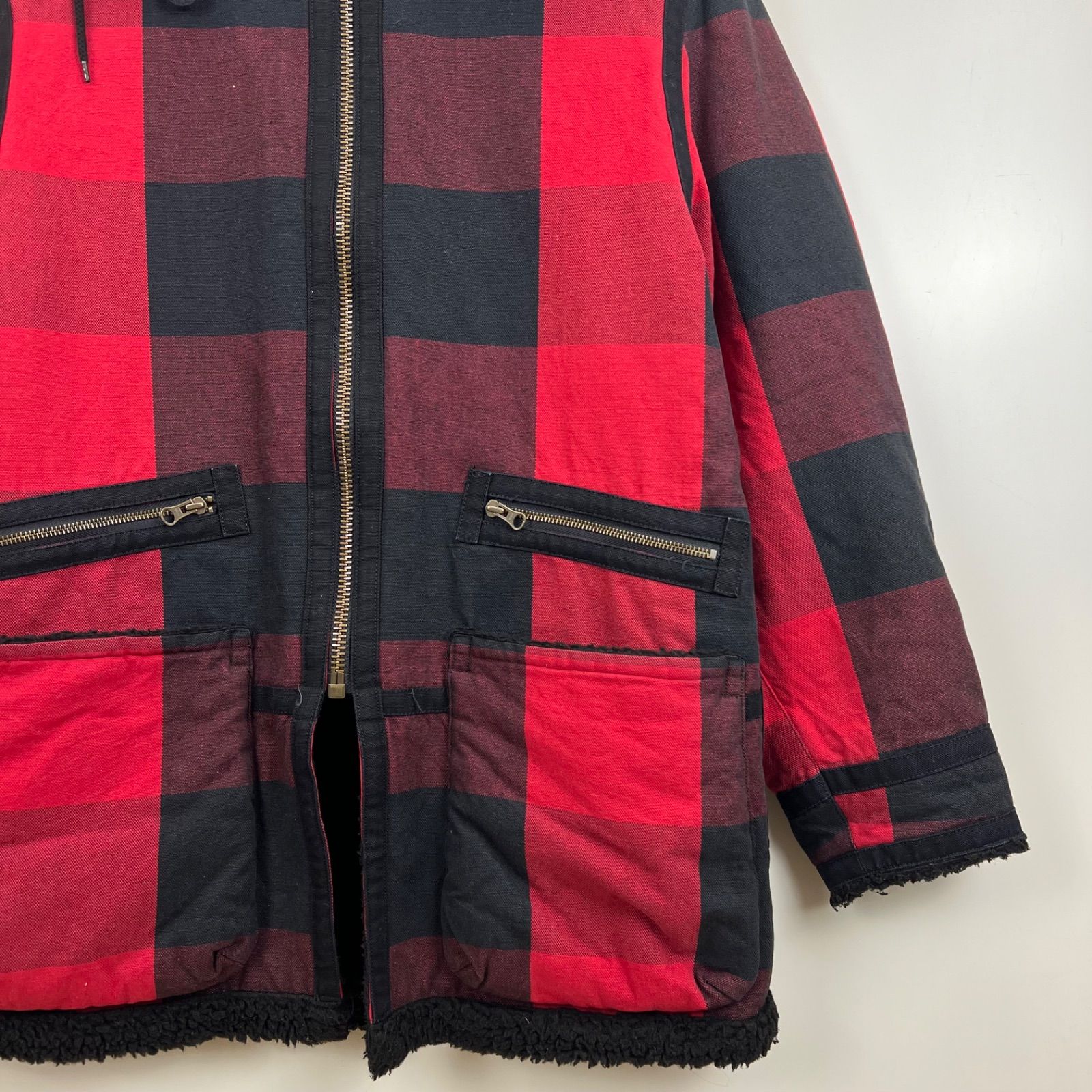 bluelab ships 00s y2k archive Fur hoodie boa jacket M ブルーラブ 
