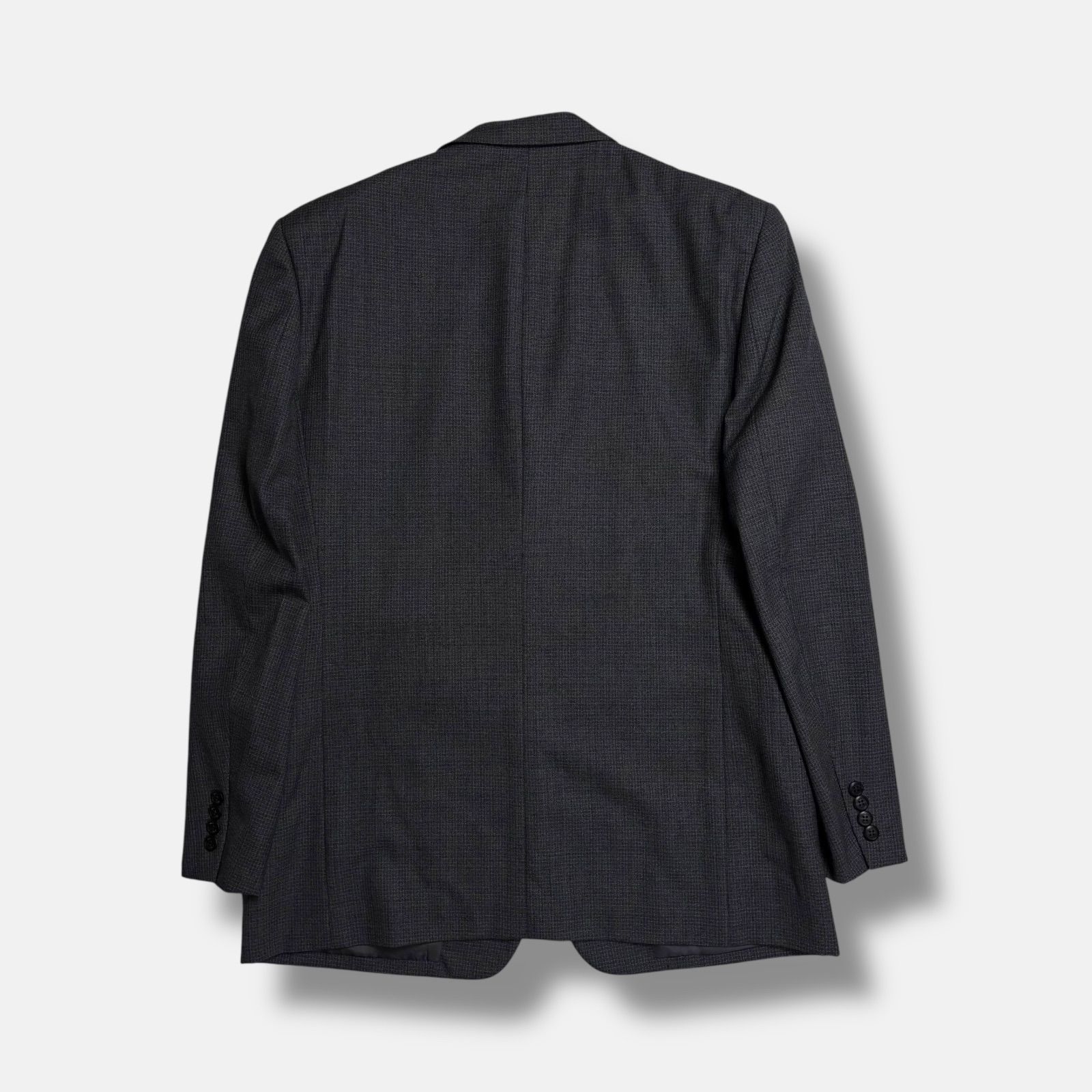 MOSCHINO ウールテーラードジャケット グレー 48R - メルカリ