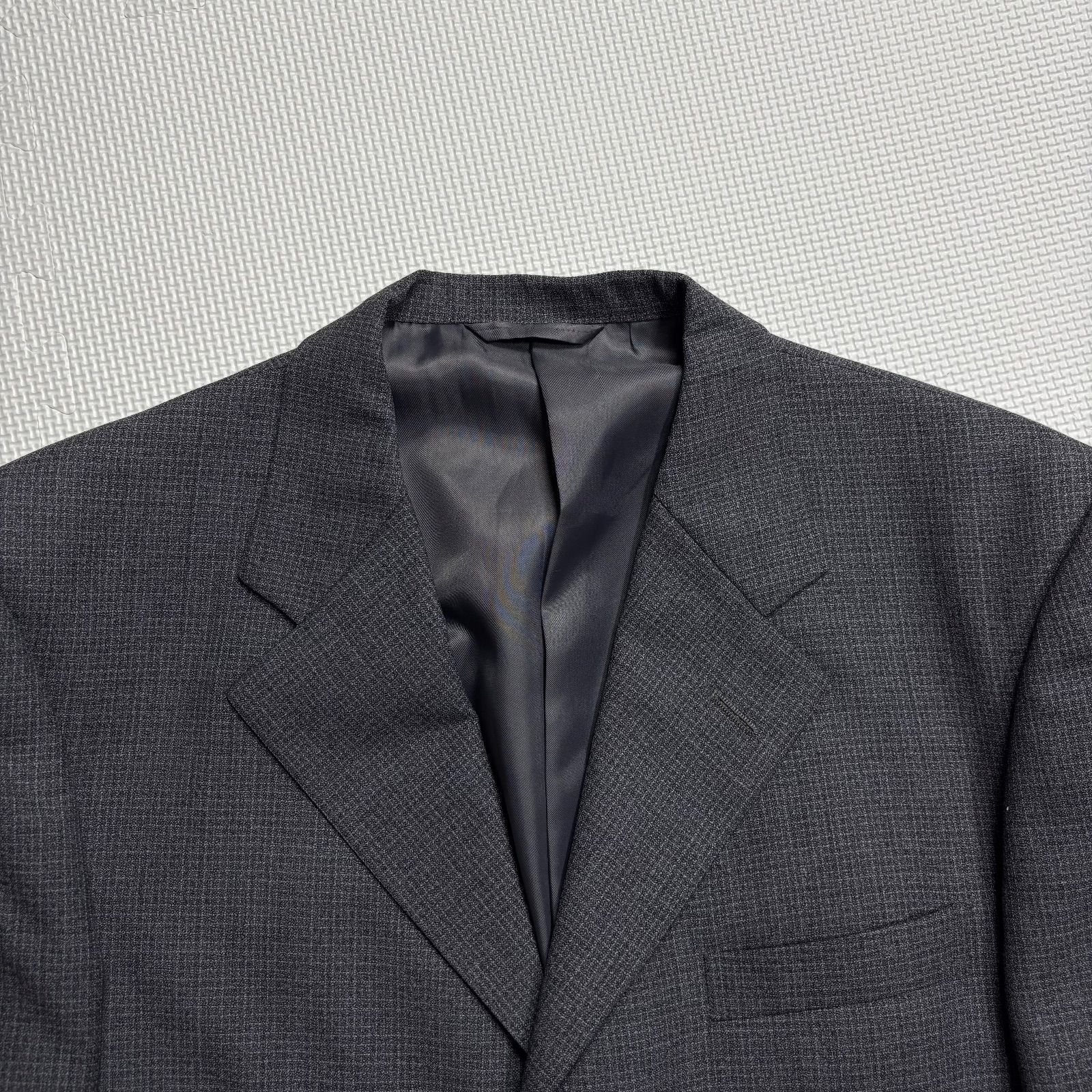 MOSCHINO ウールテーラードジャケット グレー 48R - メルカリ