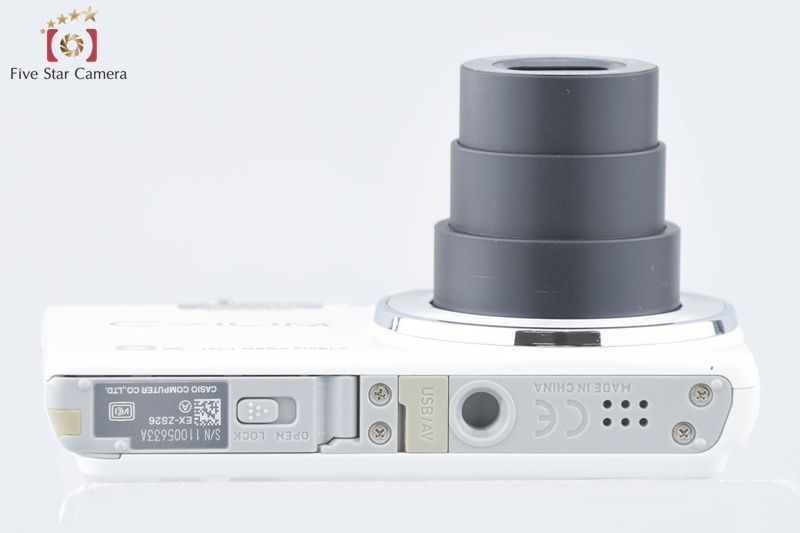 CASIO カシオ 【】Casio カシオ EXILIM EX-ZS26 ホワイト コンパクト