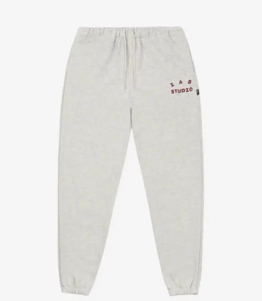 M IAB Studio スウェットパンツ オートミール バーガンディ