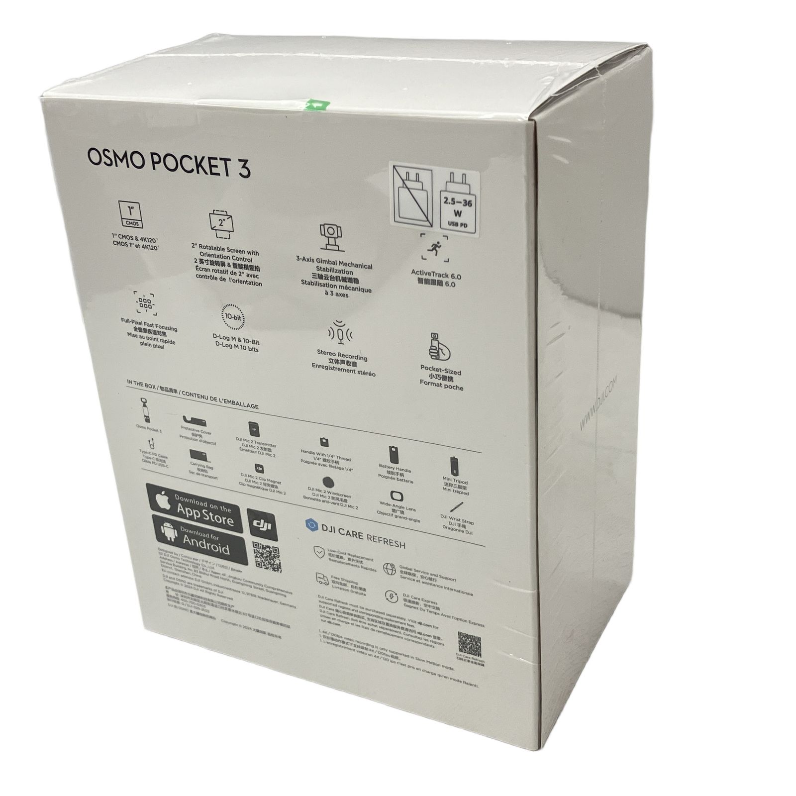 DJI OP 9913 PP 101 OSMO POCKET 3 CREATOR COMBO クリエイター コンボ 小型 ジンバル カメラ アクションカメラ 製 ♥