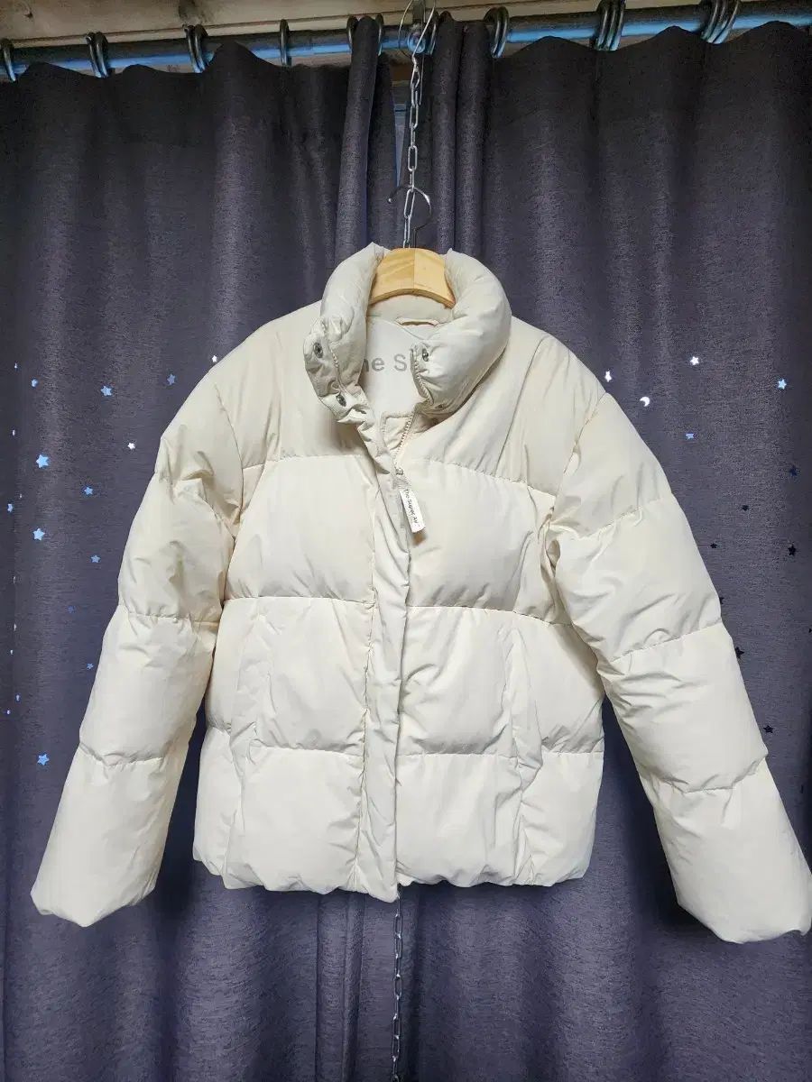 トップテン10 スーパーエア アイボリー ショートダウン アウター 95