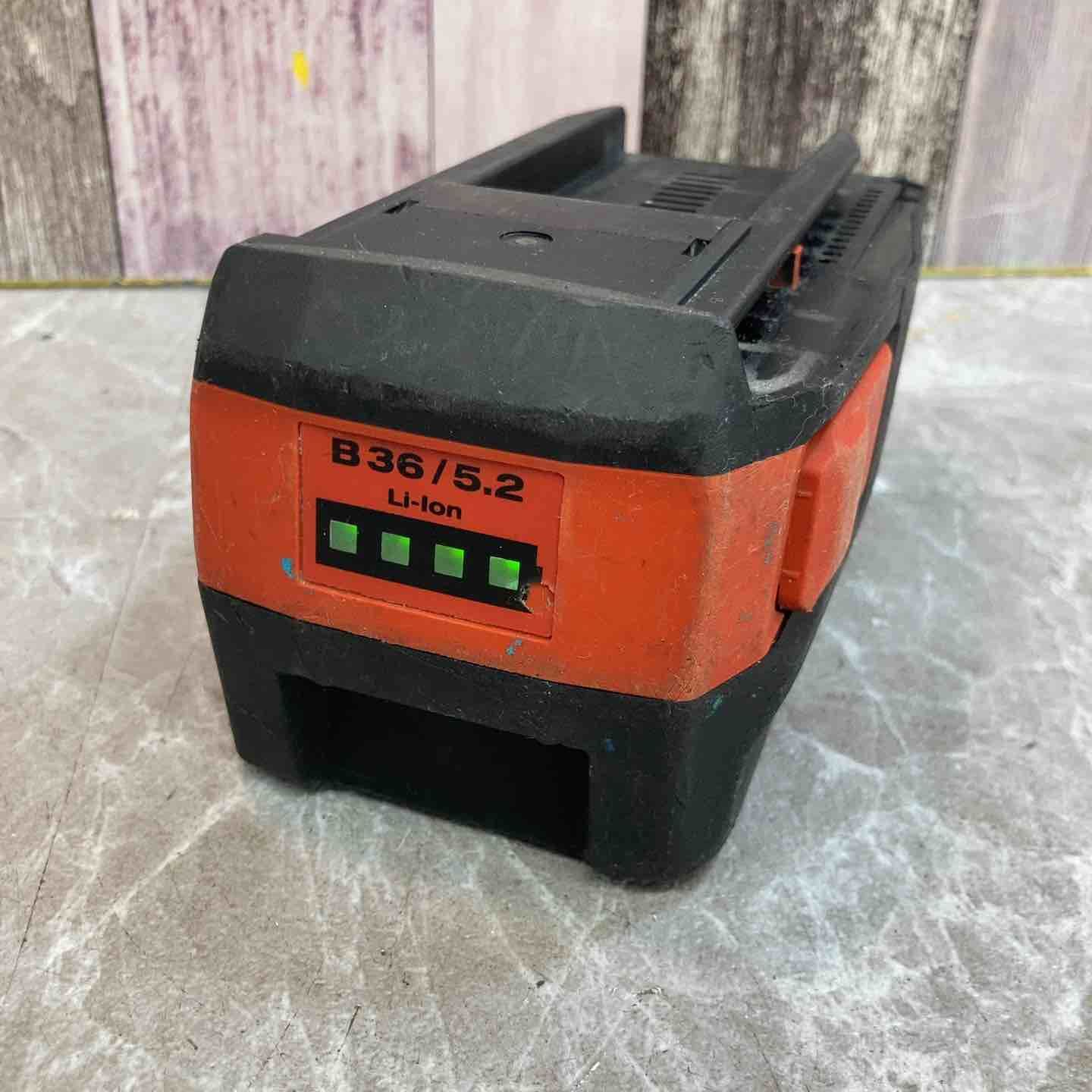  HILTI ヒルティ バッテリー B 36 5 2 Li lon 充電池 電池充電器 電池 充電池