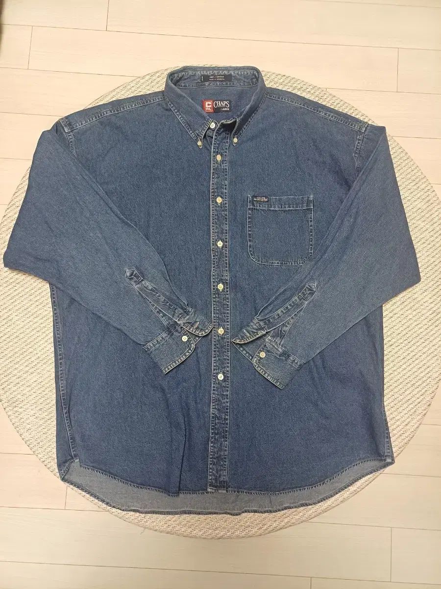 90 s Chaps Ralph Lauren オールドスクール デニムシャツ