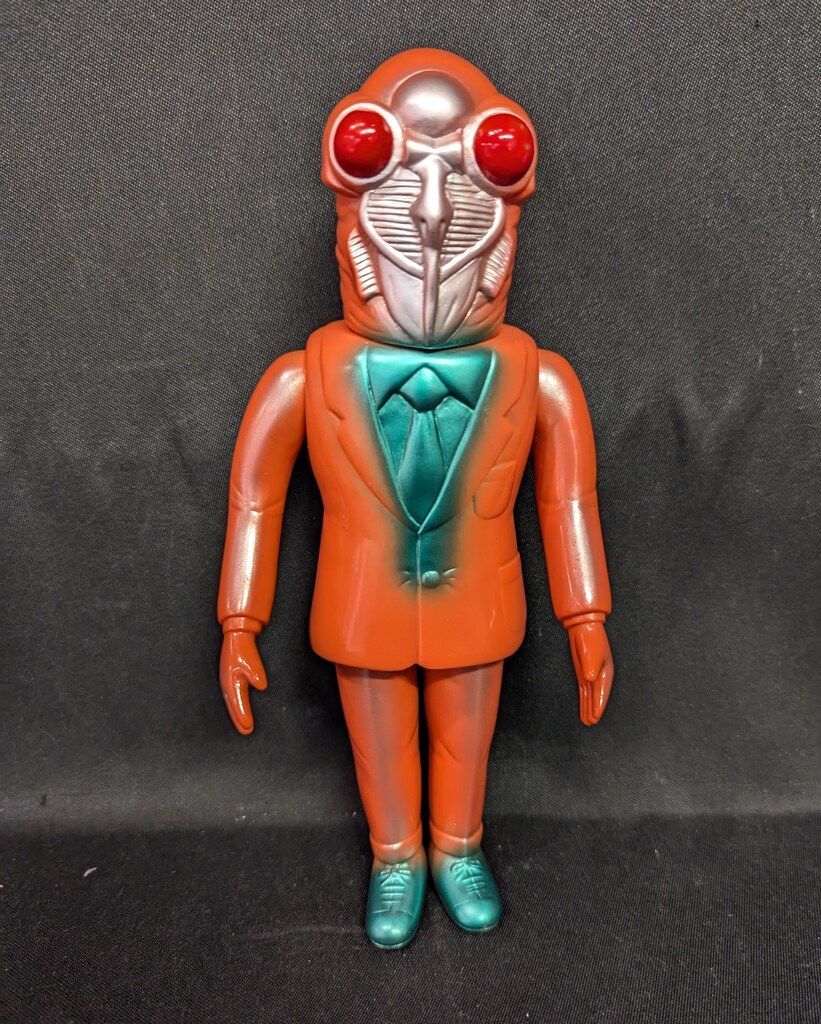 M1号 世紀の大怪獣ウルトラQウルトラマン セミ人間1期(オレンジ成型/胸