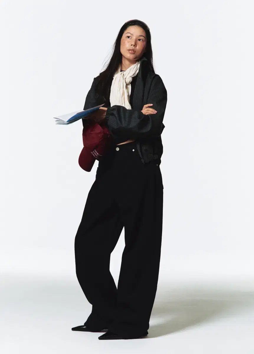 タグ付き ERA ワイド デニム パンツ ジーンズ ジェニ