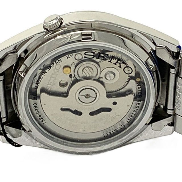 SEIKO(セイコー) セイコー5 デイデイト 自動巻腕時計 シルバー 裏