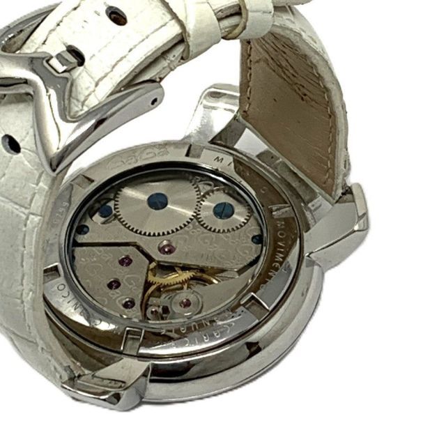 GaGa Milano 手巻き時計 ホワイト Amazon | GAGA MILANO(ガガミラノ) 腕時計 ウォッチ メンズ MANUALE