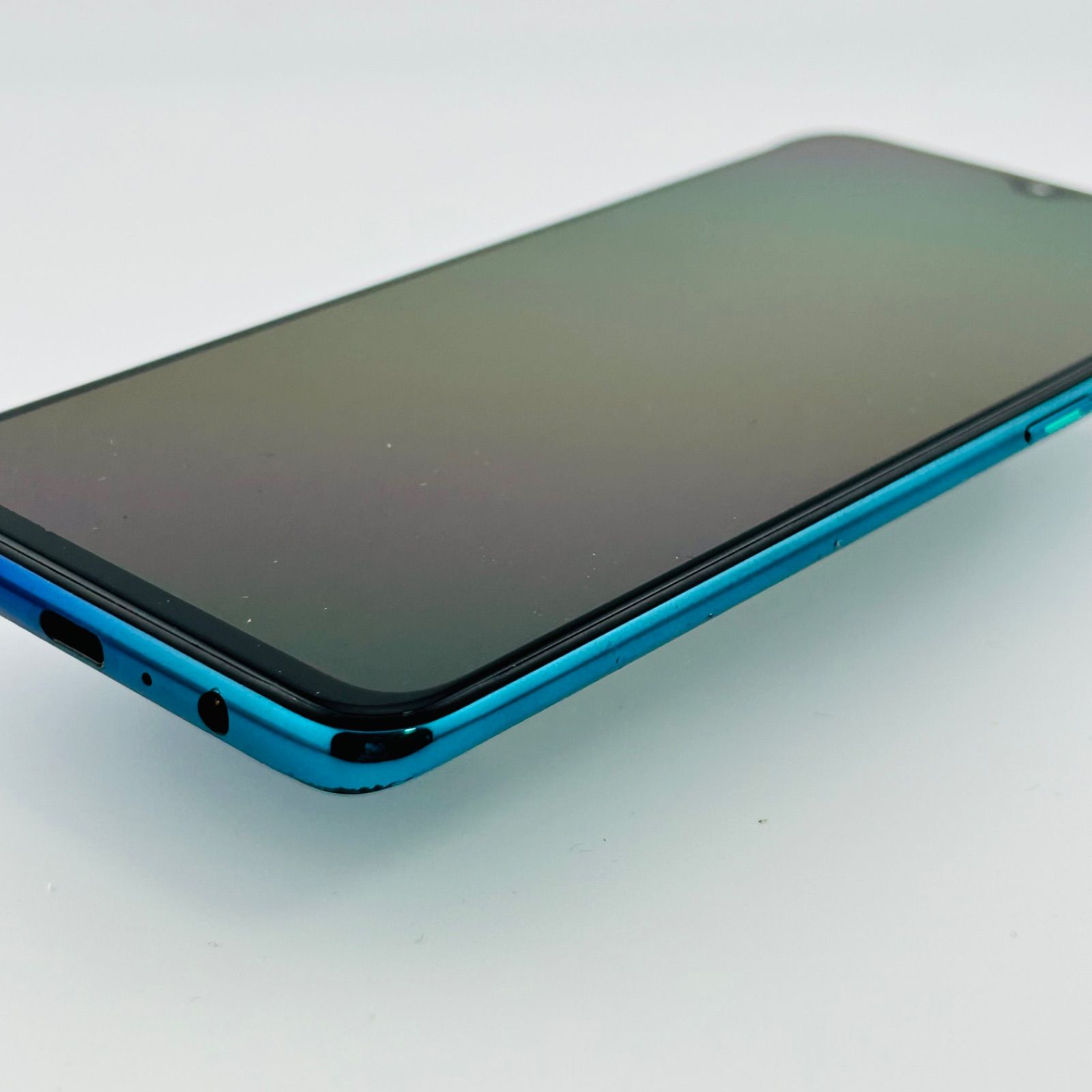 バッテリー良好 OPPO Reno A CPH1983 64GB ブルー SIMフリー(simロック