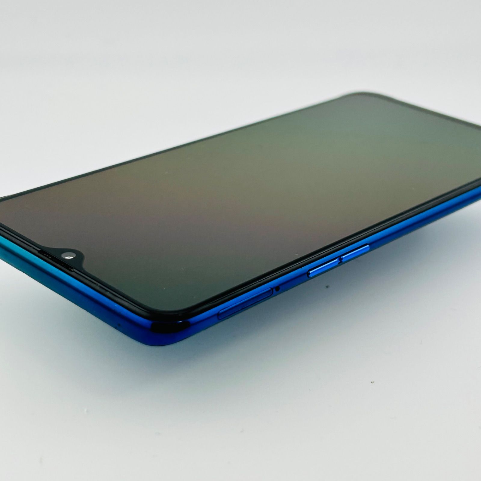 バッテリー良好 OPPO Reno A CPH1983 64GB ブルー SIMフリー(simロック