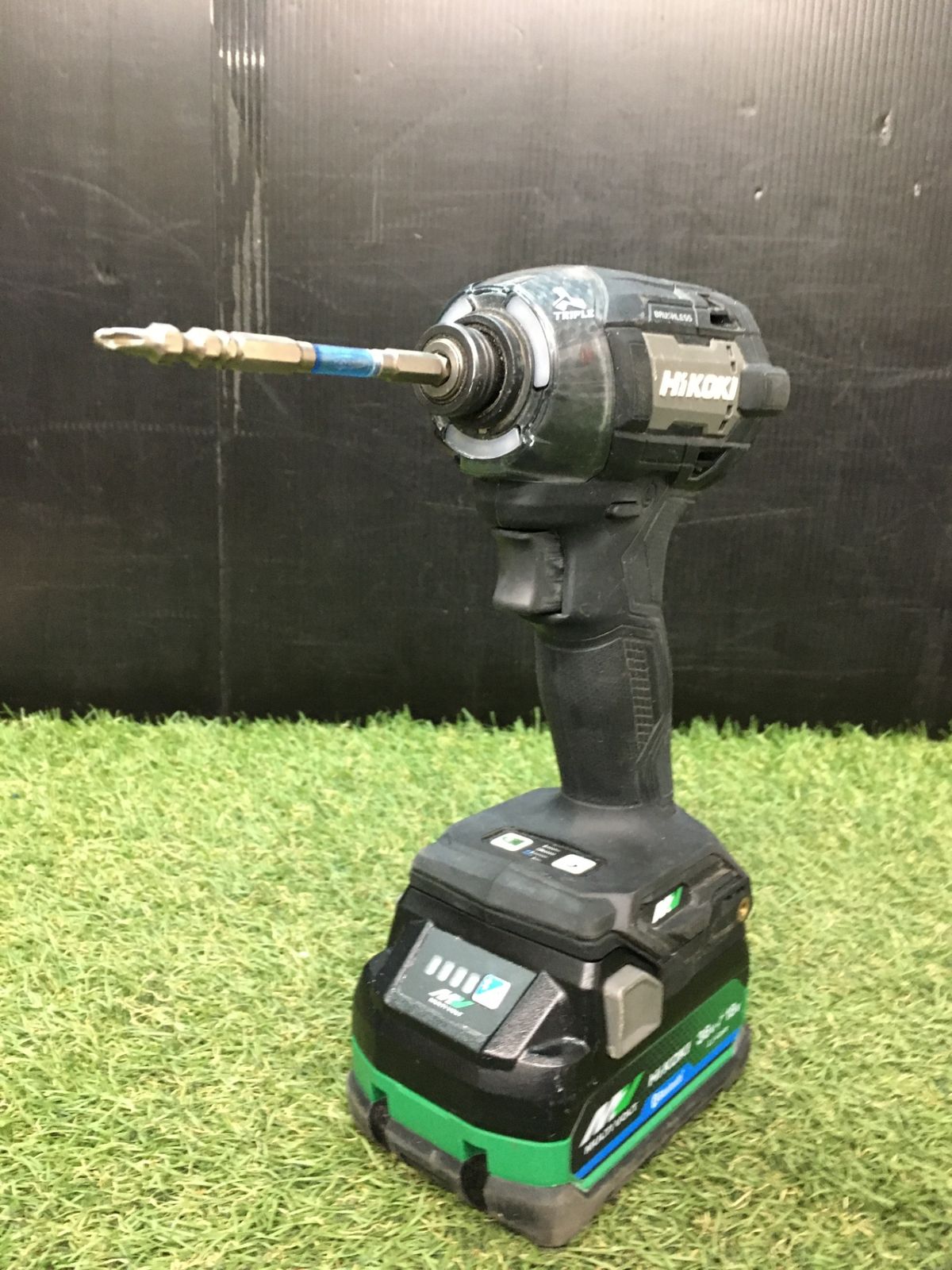 品 0906 36 vコードレスインパクトドライバ ストロングブラック Bluetooth 2.5 Ahバッテリx 2|充電器|ケース付 WH DD 2 XHBSZ