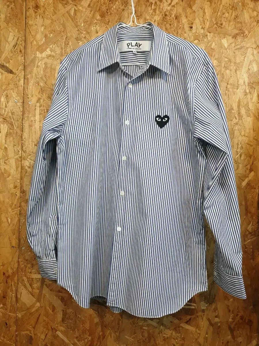 コム デ ギャルソン PLAY ストライプ シャツ M