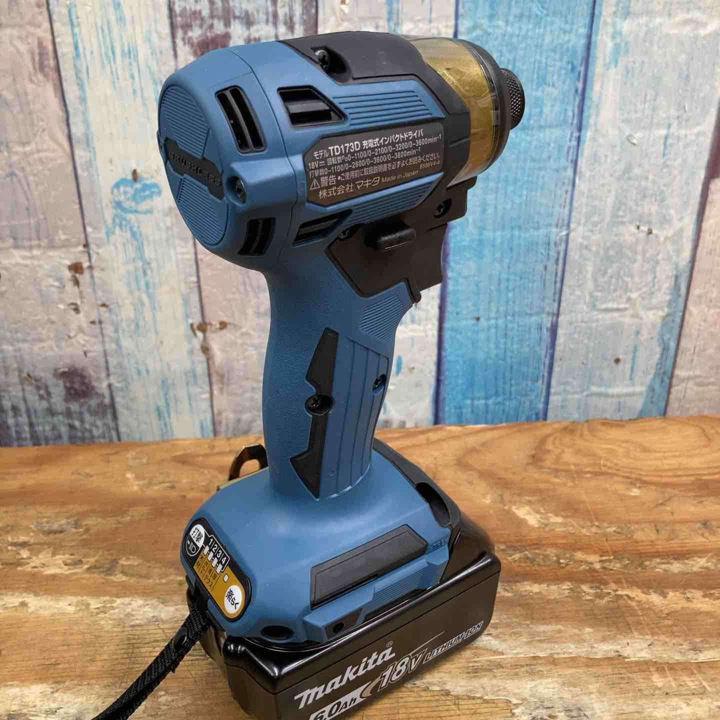 未使用品】マキタ makita コードレスインパクトドライバー TD173DGXPB