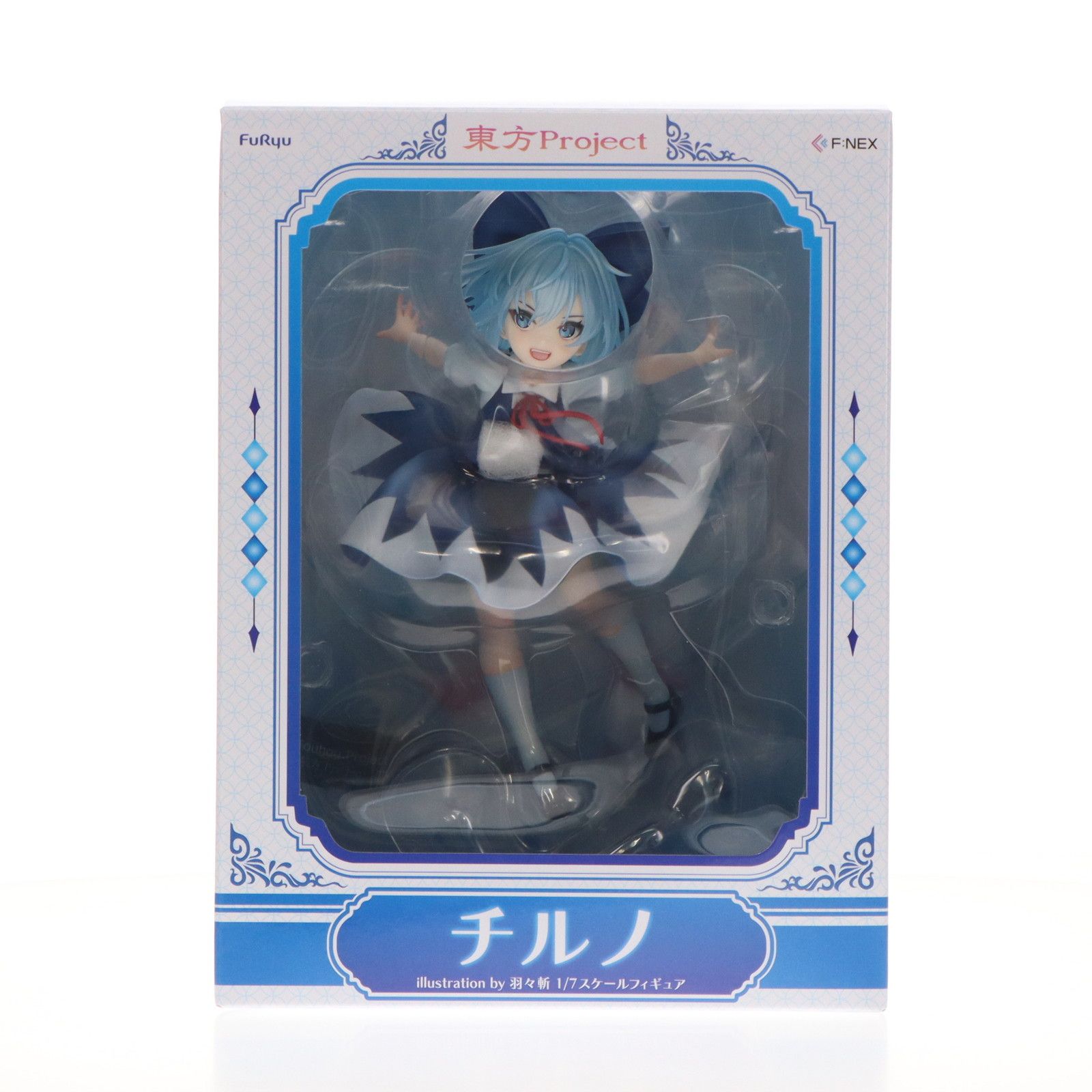 チルノ illustration by 羽々斬(うーうーざん) 東方Project 1/7 完成品