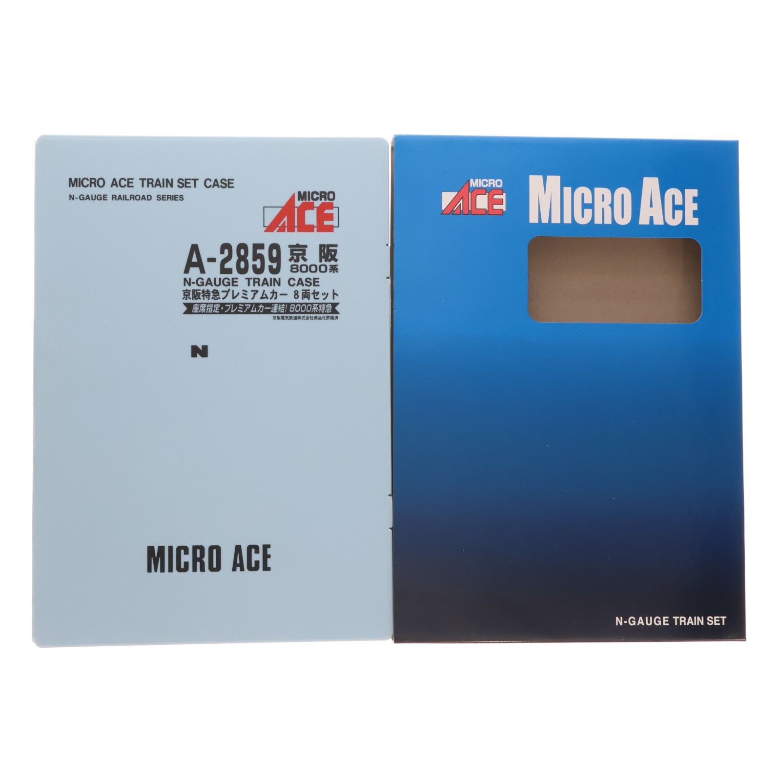 A 2859 京阪8000系 京阪特急 ムカー 8両セット 動力付き Nゲージ 鉄道模型 MICRO ACE マイクロエース