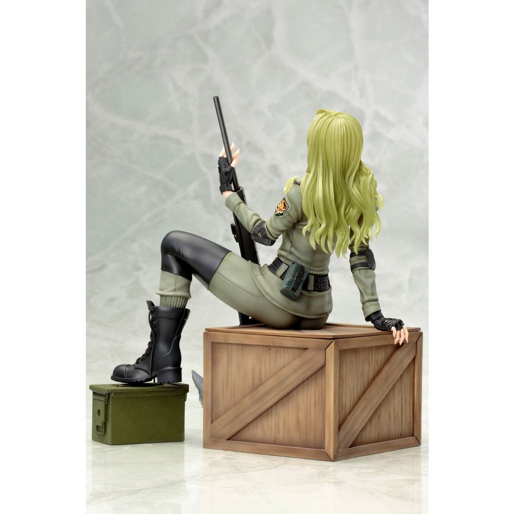 【開封美品】 メタルギア ソリッド 美少女 スナイパーウルフ フィギュア 再々販) BISHOUJOシリーズ メタルギア ソリッド美少女 スナイパー