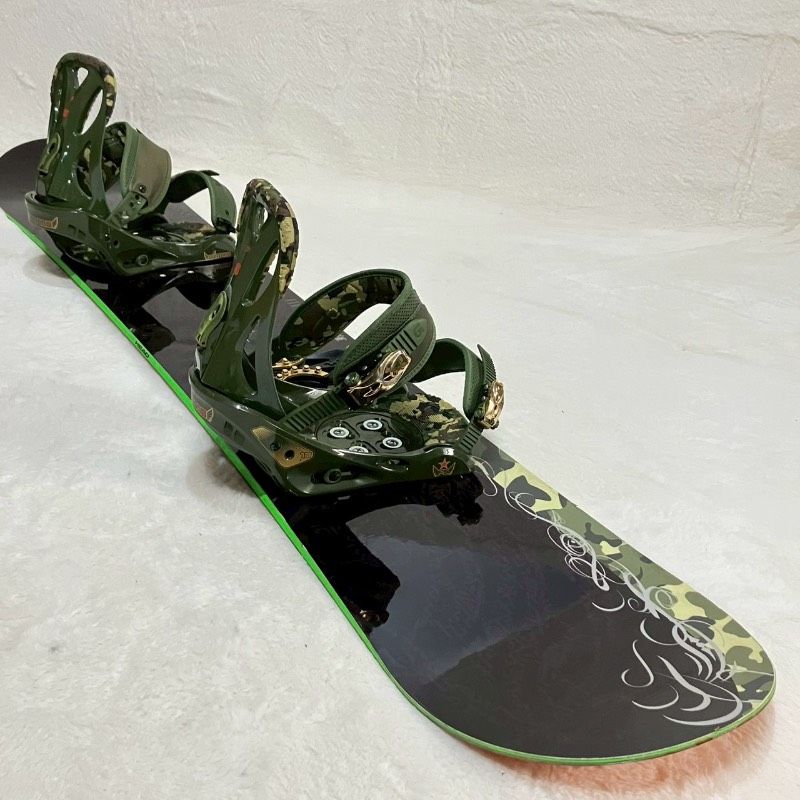 IGNIO カモフラージュ スノーボード バインディング付き HEAD スノーボード GLOBAL Ⅲ グローバル3 約161cm バインディング