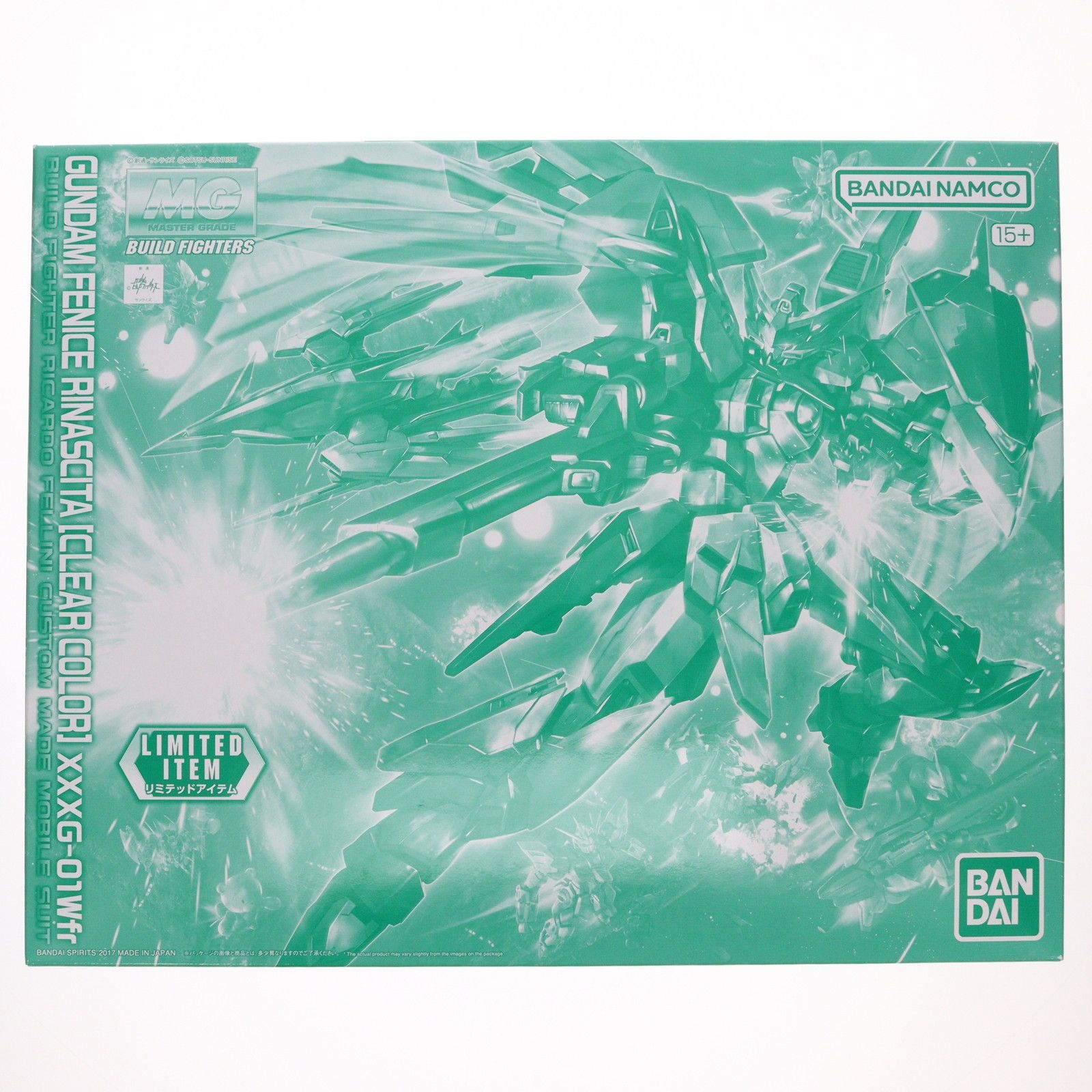 イベント MG 1 100 XXXG 01 Wfr ガンダムフェニーチェリナーシタ クリアカラー ガンダムビルドファイターズ プラモデル 5069887 バンダイスピリッツ