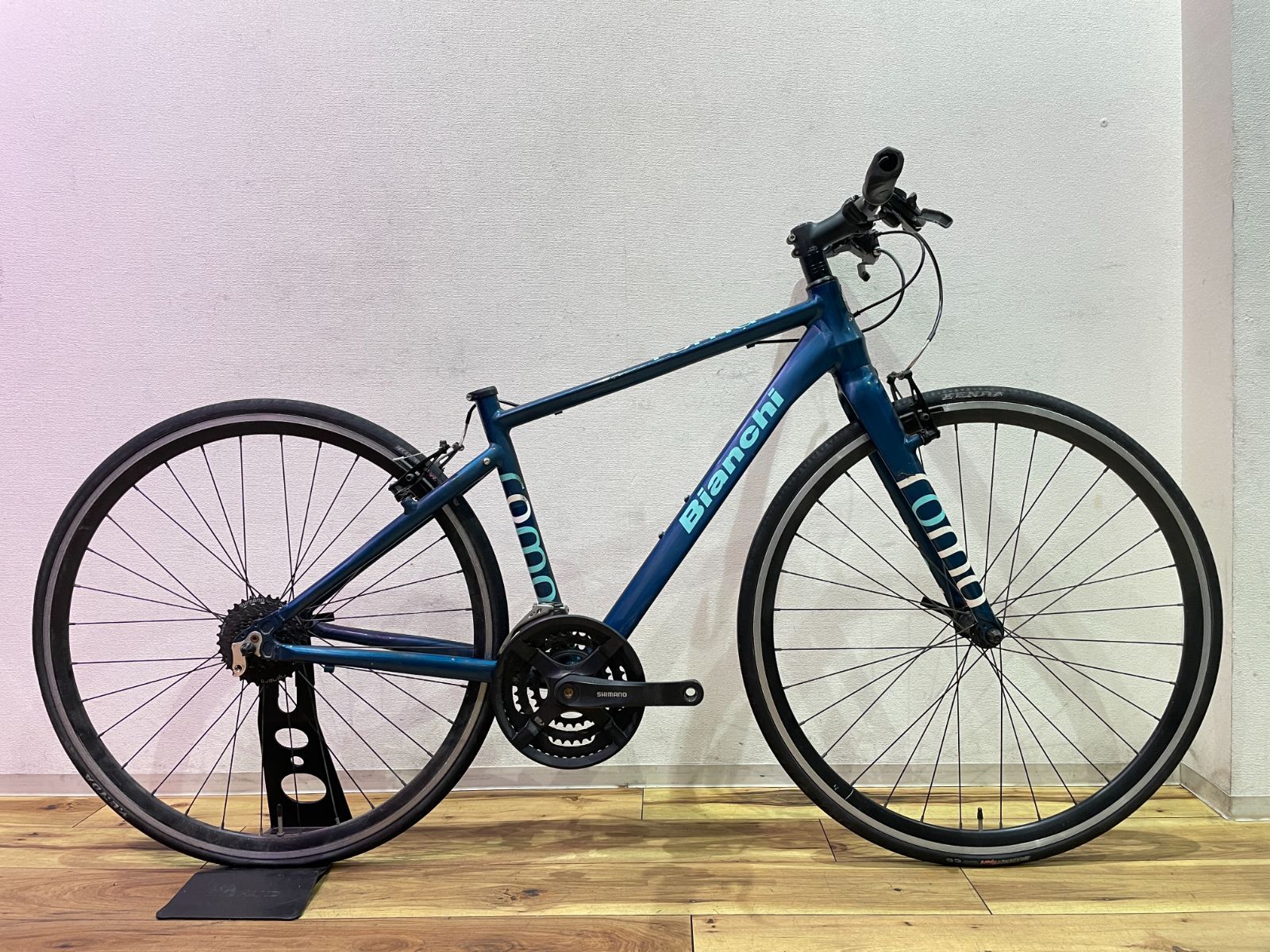 未整備品 Bianchi ビアンキ ROMA 4 ローマ4 2019 43 s アルミ クロスバイク 1387