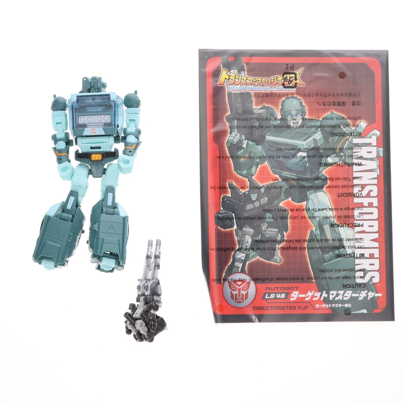 トランスフォーマーレジェンズ LG46 ターゲットマスターチャー 完成