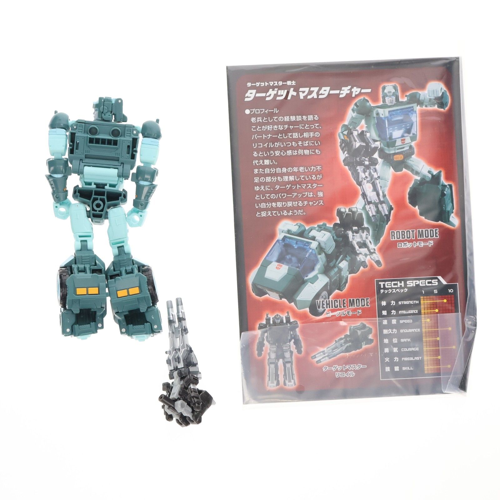 トランスフォーマーレジェンズ LG46 ターゲットマスターチャー 完成