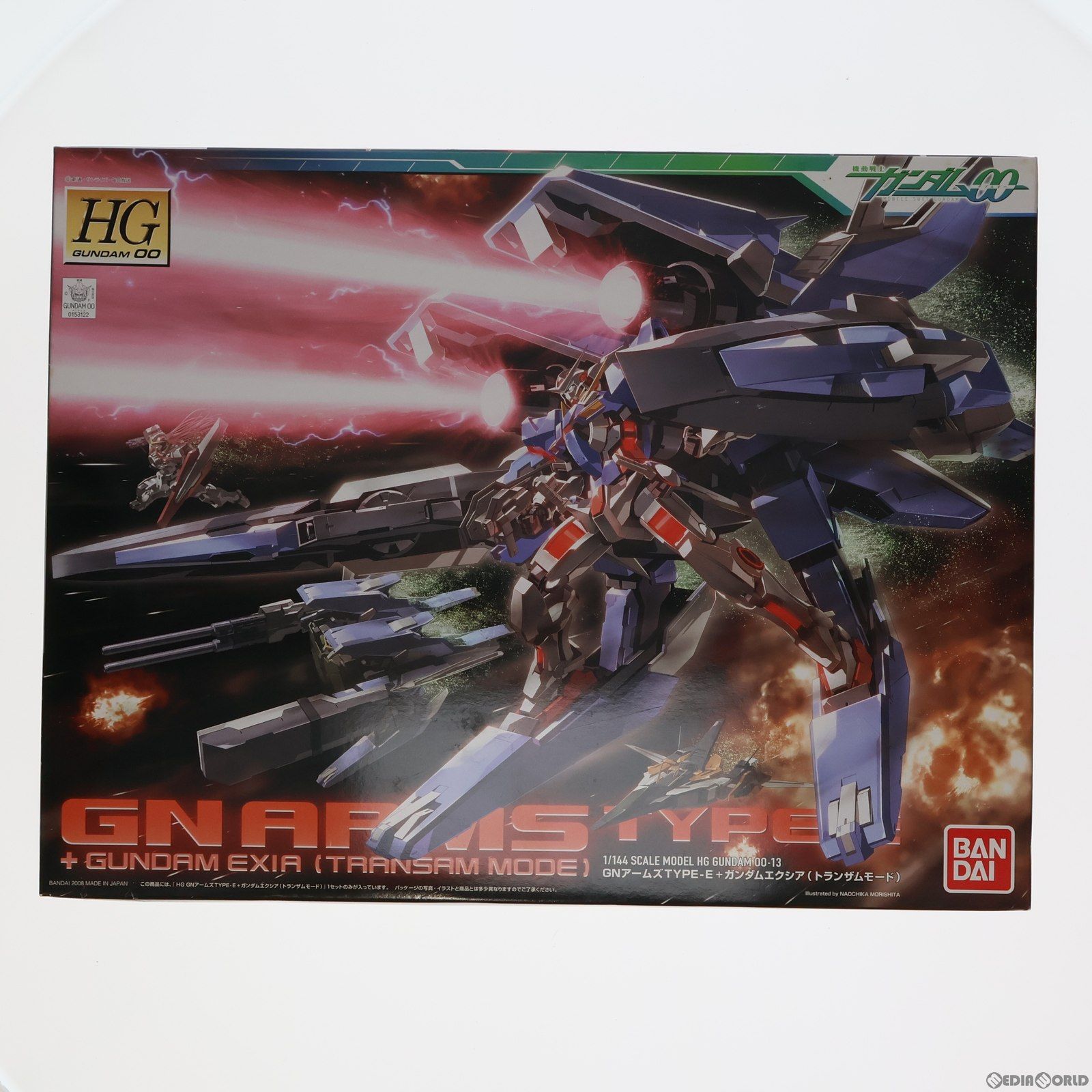HG 1/144 GNR-001E GNアームズTYPE-E+GN-001 ガンダムエクシア