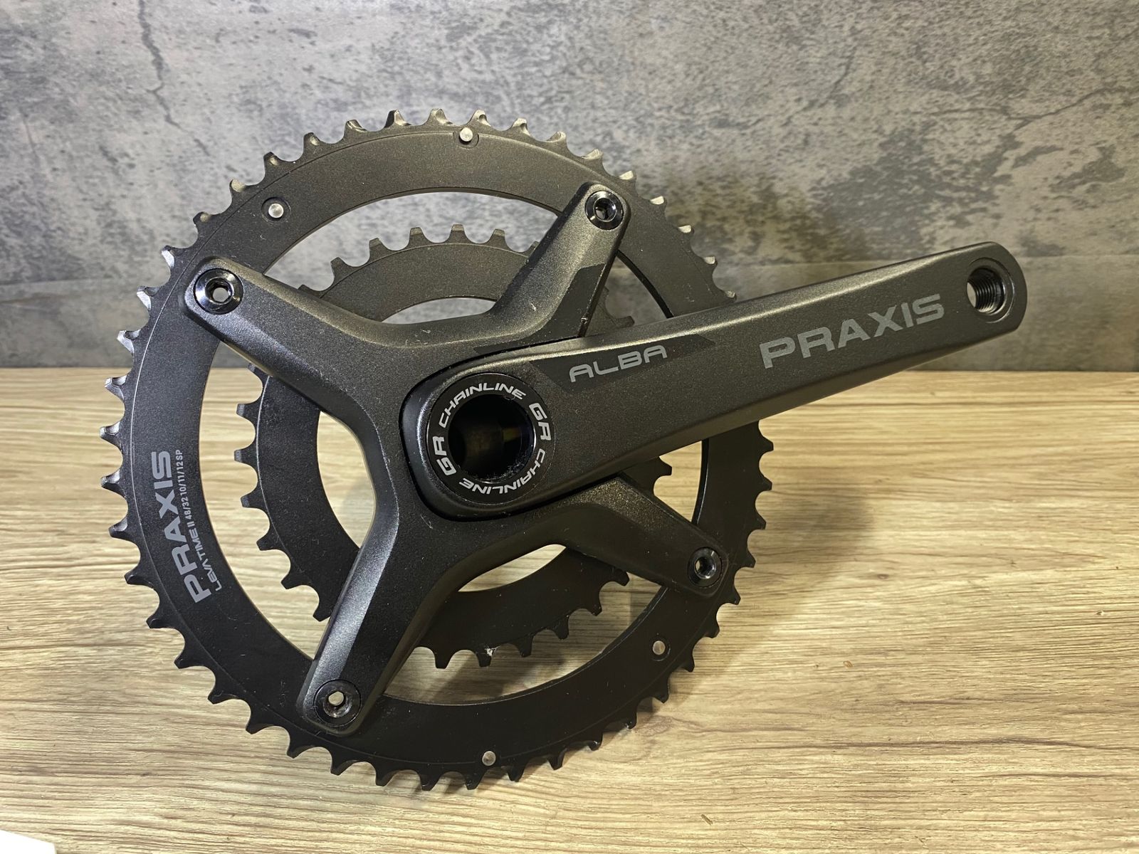 JT 663 プラクシスワークス PRAXIS WORKS アルバ ALBA クランクセット 48 32 T 170 mm M 30