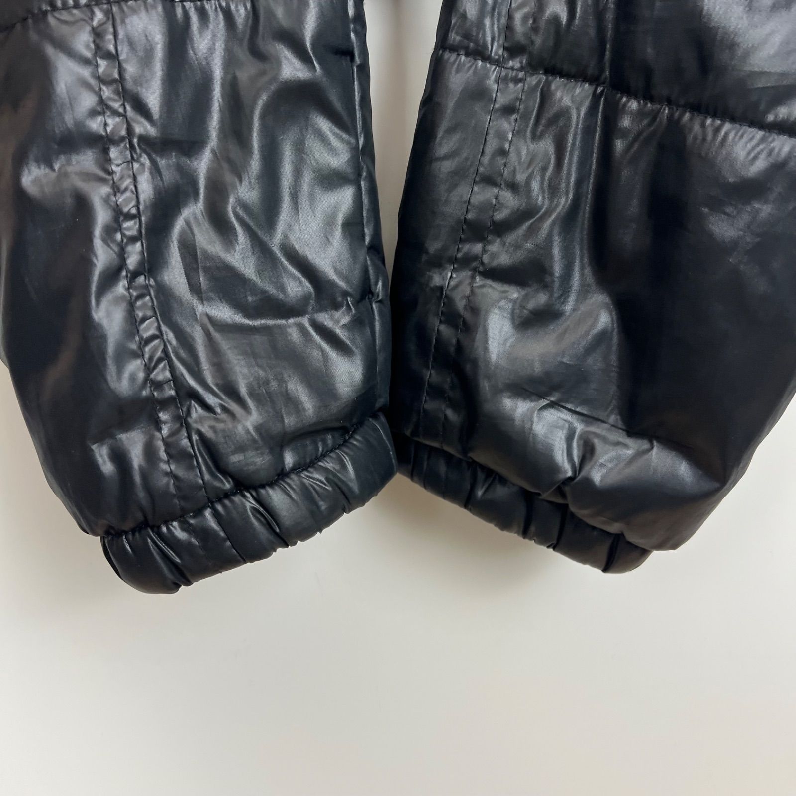 RUSS-K 00s y2k archive Fur shiny puff jacket M ラスケー 光沢 