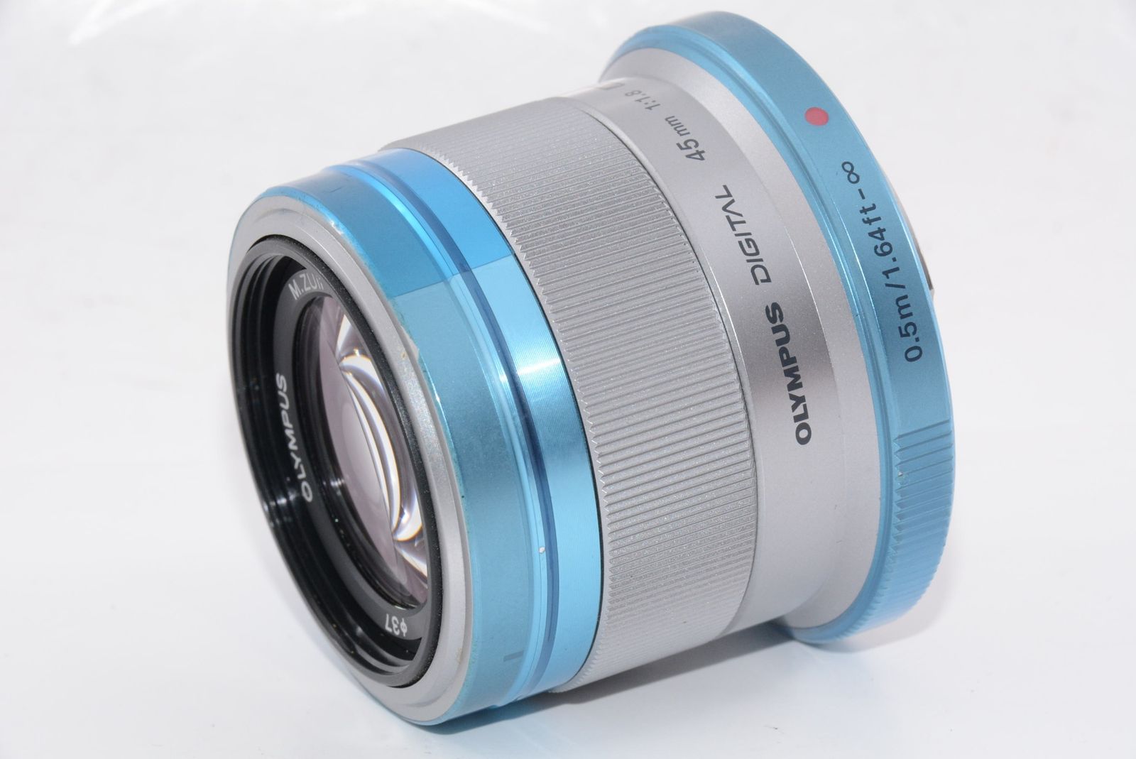 外観特上級 OLYMPUS M ZUIKO 45 mm F 1 8 シルバー